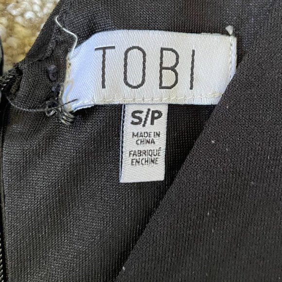 TOBI Marisella Black Skater Dress - Picture 8 of 9